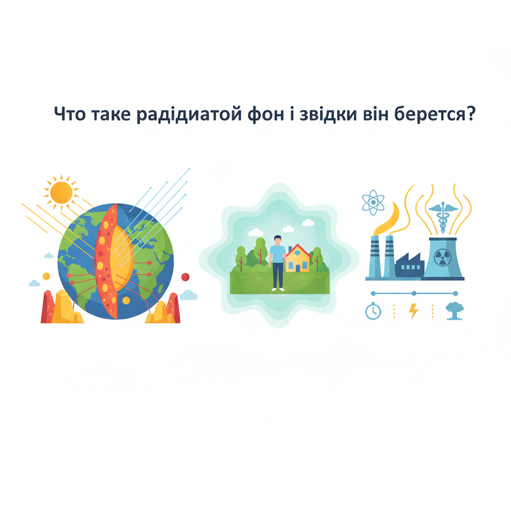 Що таке радіаційний фон і звідки він береться?